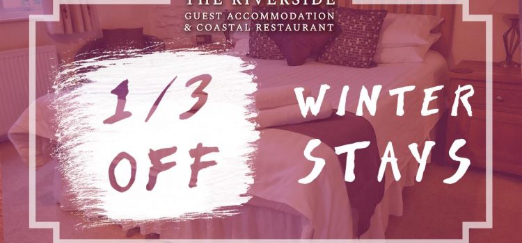 Winter saver 1/3 off rates