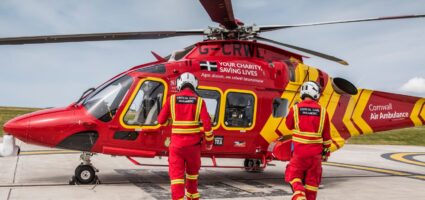 The Riverside proudly supports Cornwall Air Ambulance